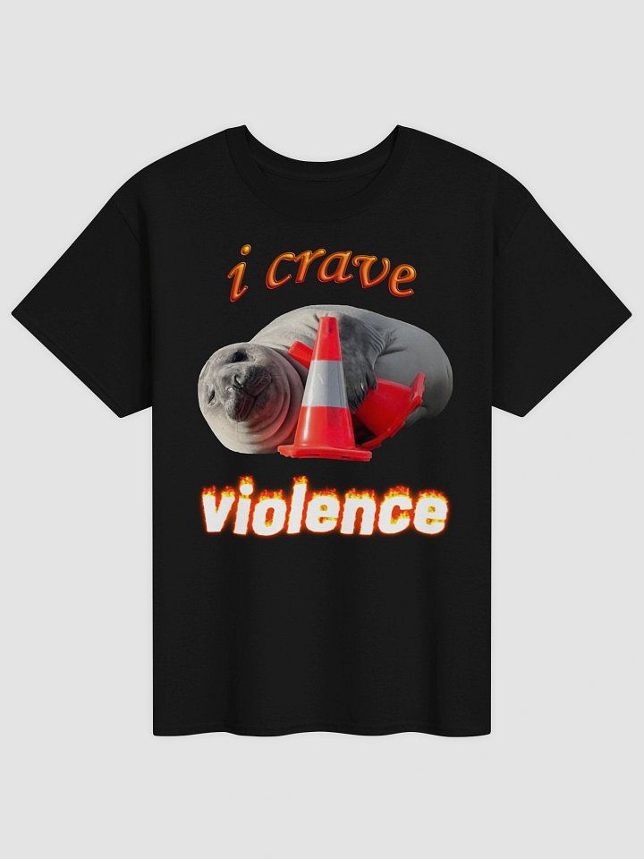 Neil The Seal - I Crave Violence T-shirt product image (21)