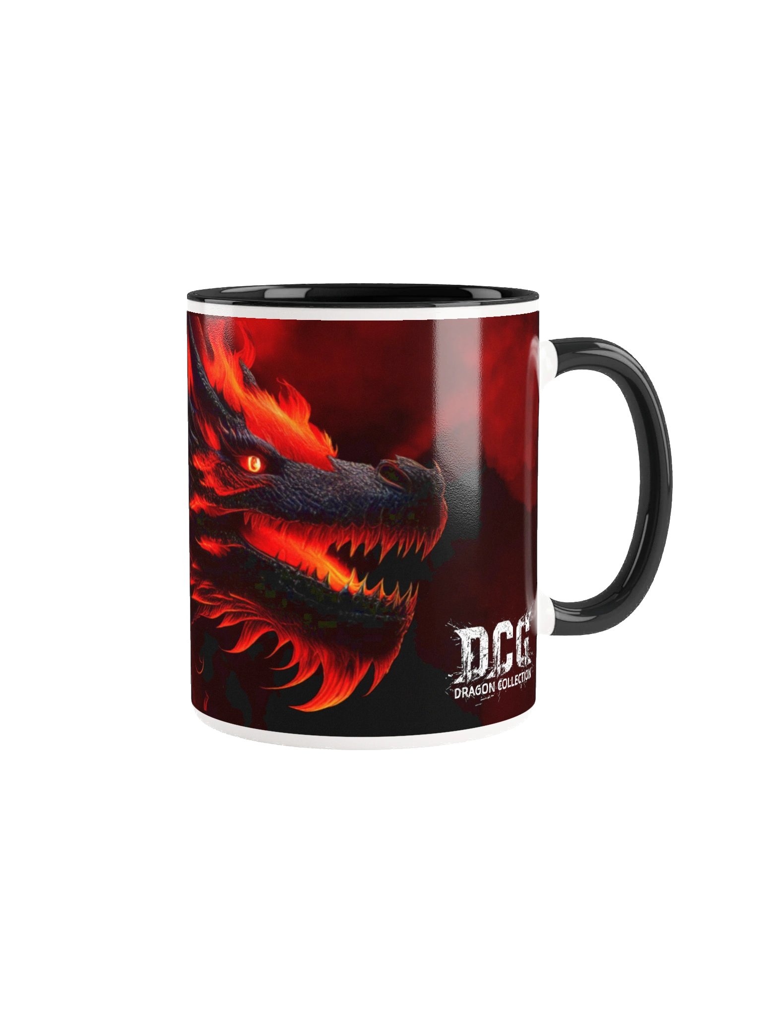 Blaze Fiery Dragon Ceramic Mug product image (1)