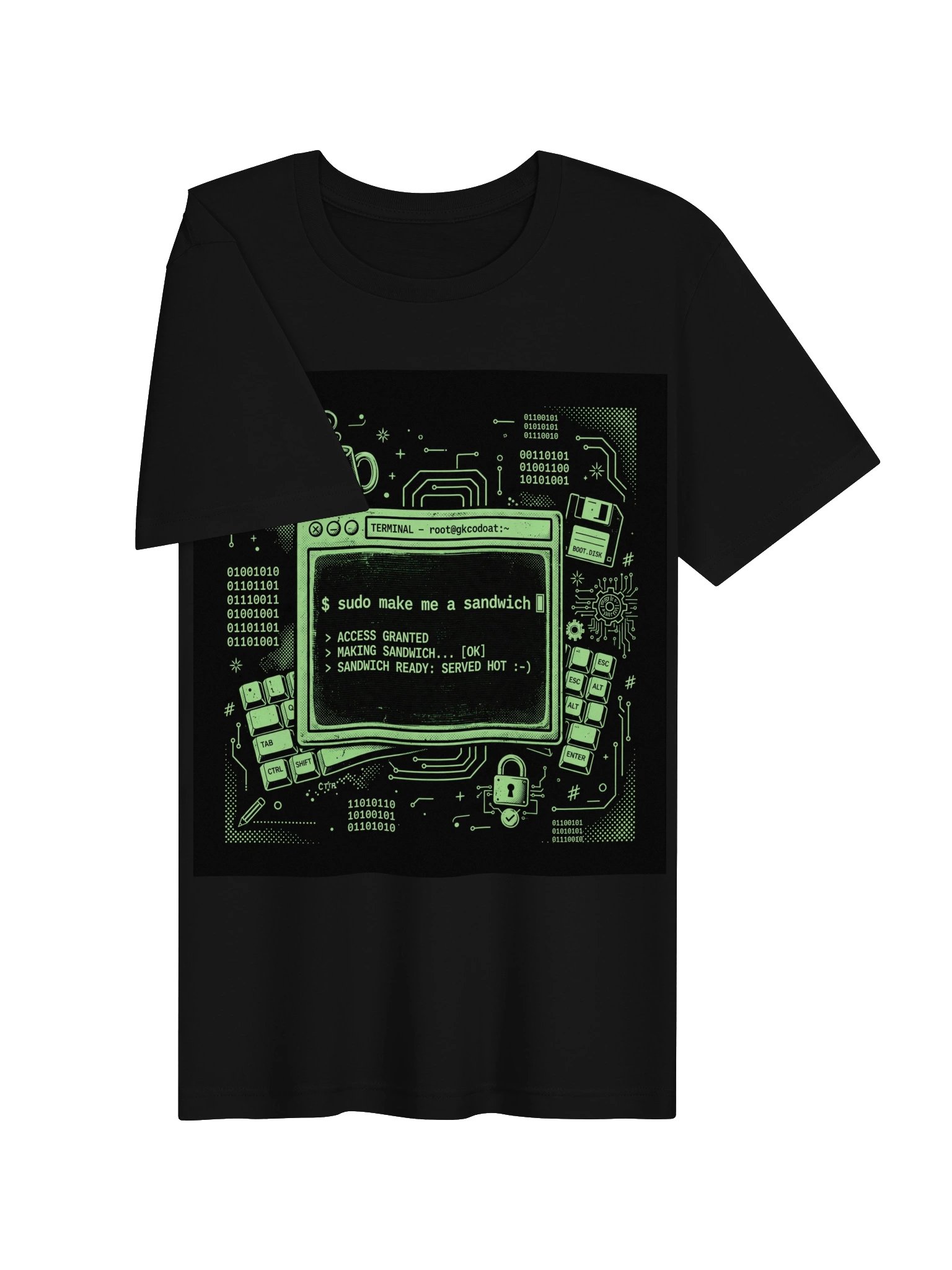 Sudo Make Me a Sandwich Tee product image (3)