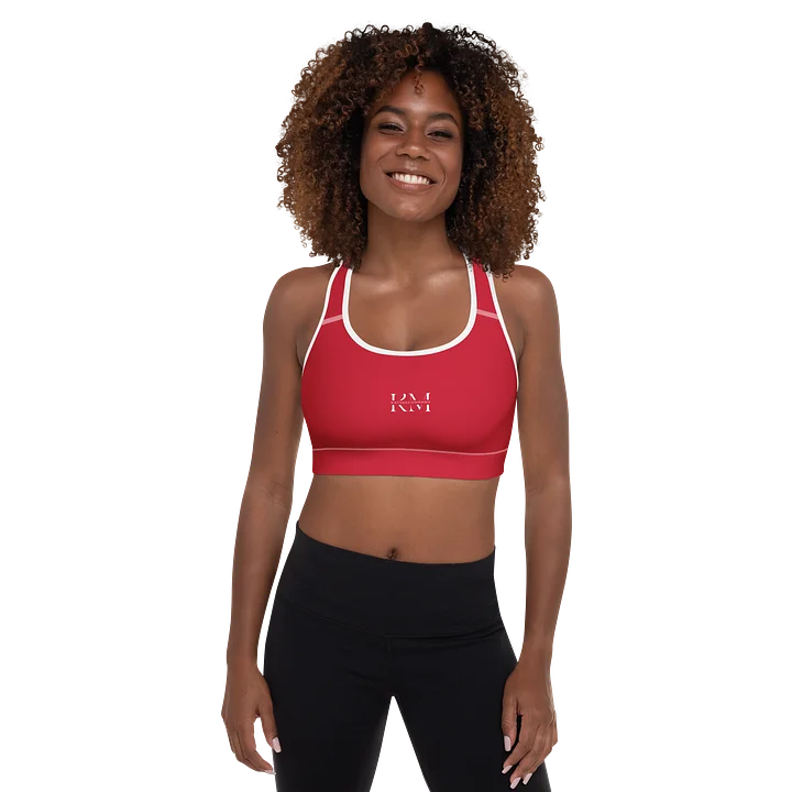 KC Sports bra -red- product image (1)