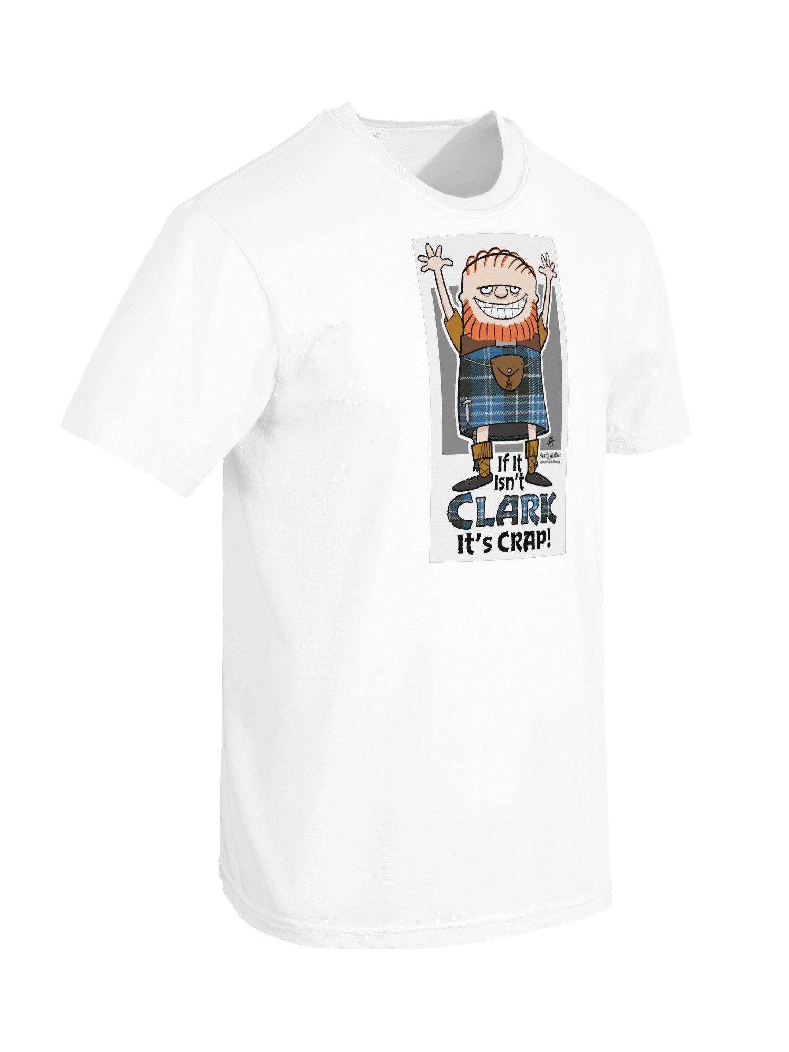 Clark Clan Tartan - Funny Scottish Humor Scotty Wallace product image (244)