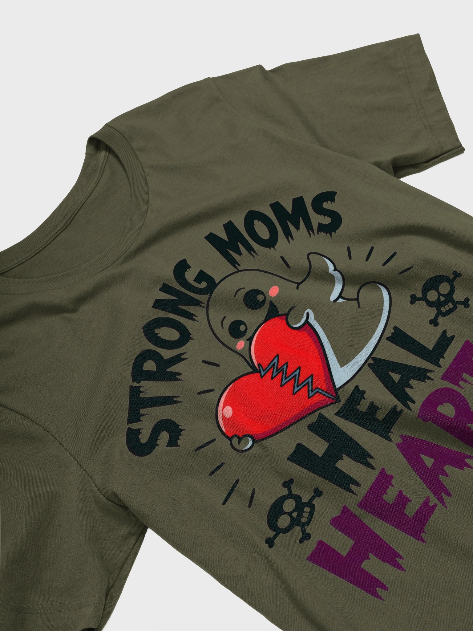 Halloween, Healing Hearts Strong Moms T-Shirt product image (27)