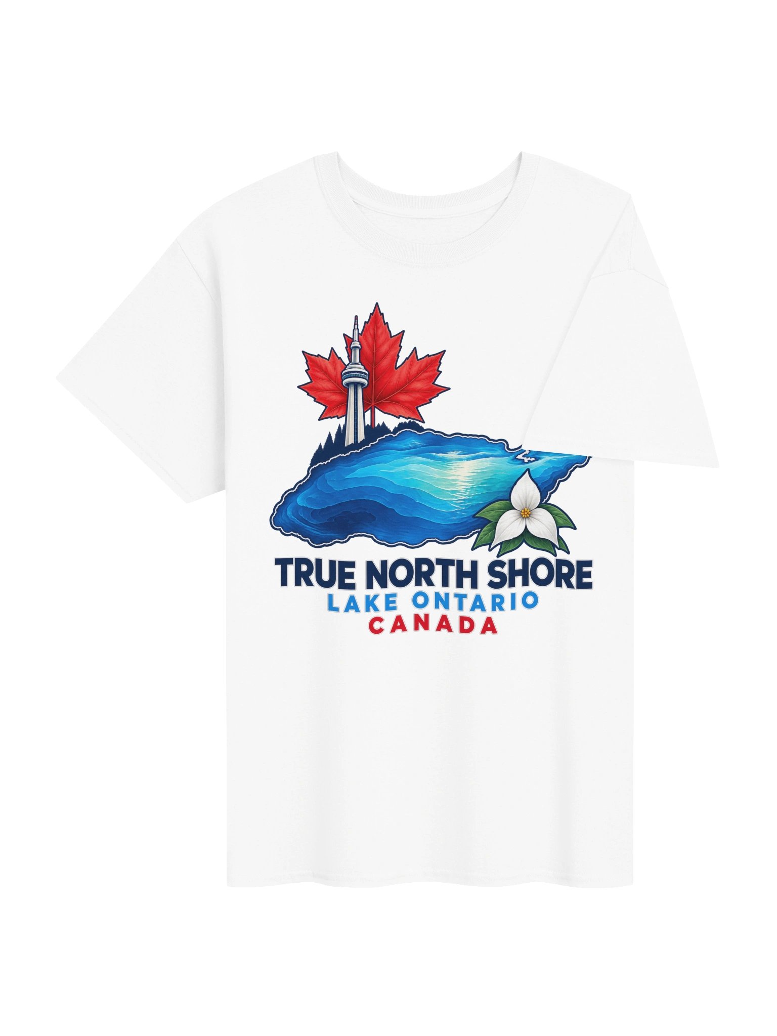 True North Shore – Lake Ontario Graphic Light Tee product image (4)