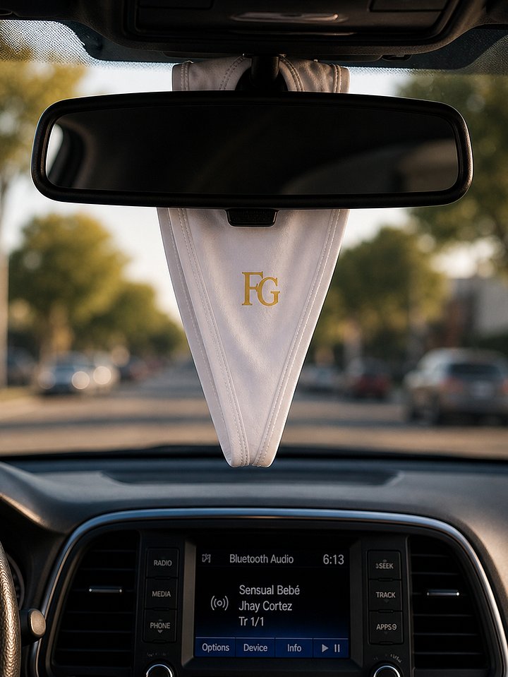 “Sasha’s Rearview™ – Signature Hanging Piece” product image (1)