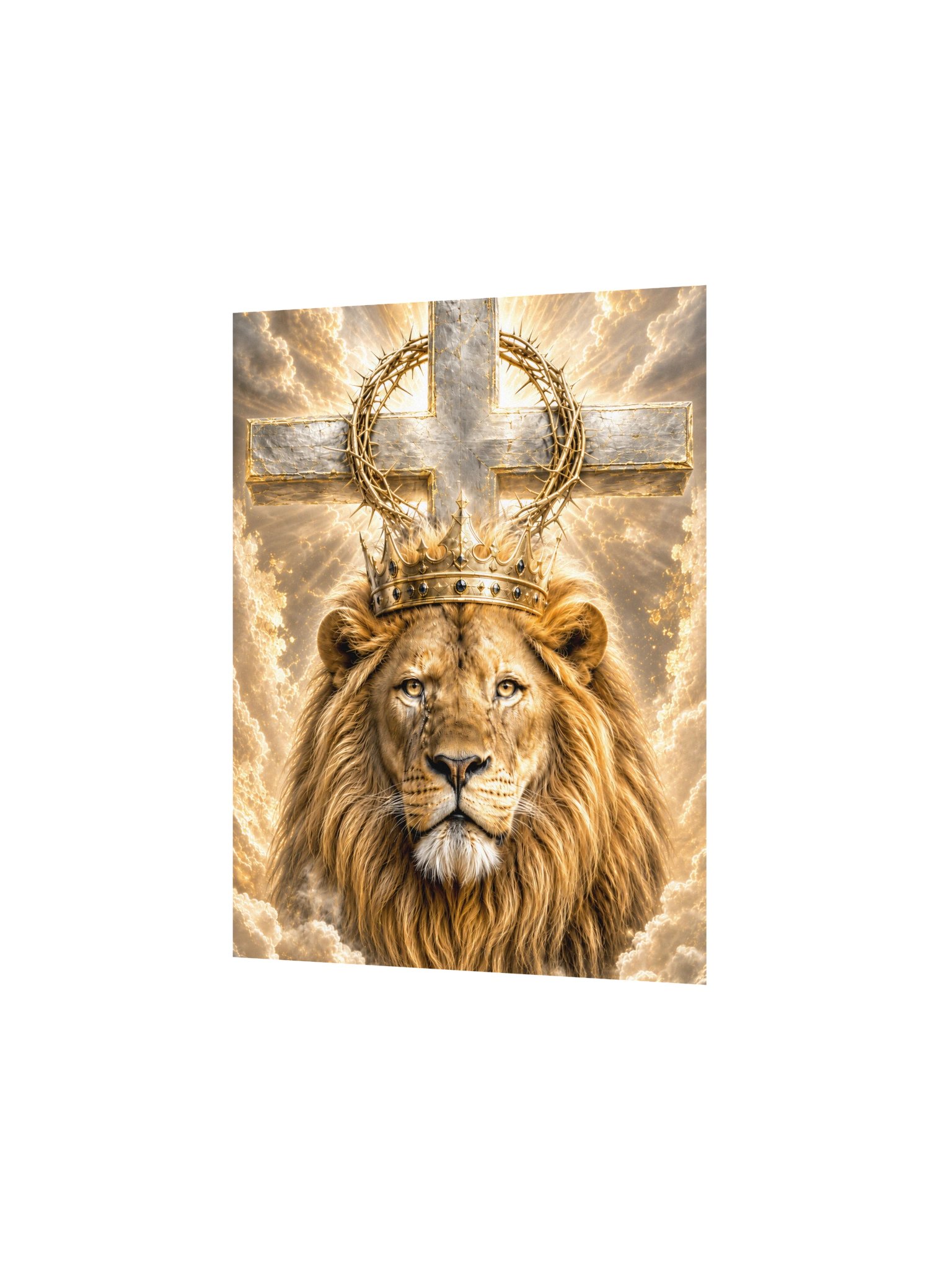 Silver & Gold Lion of Judah product image (2)