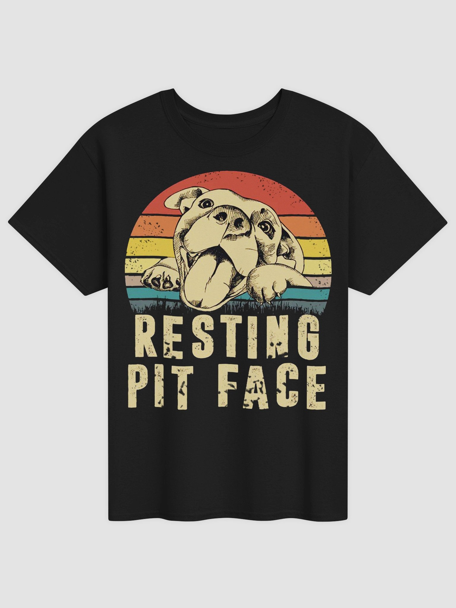 Resting Pit Face T-Shirt product image (1)