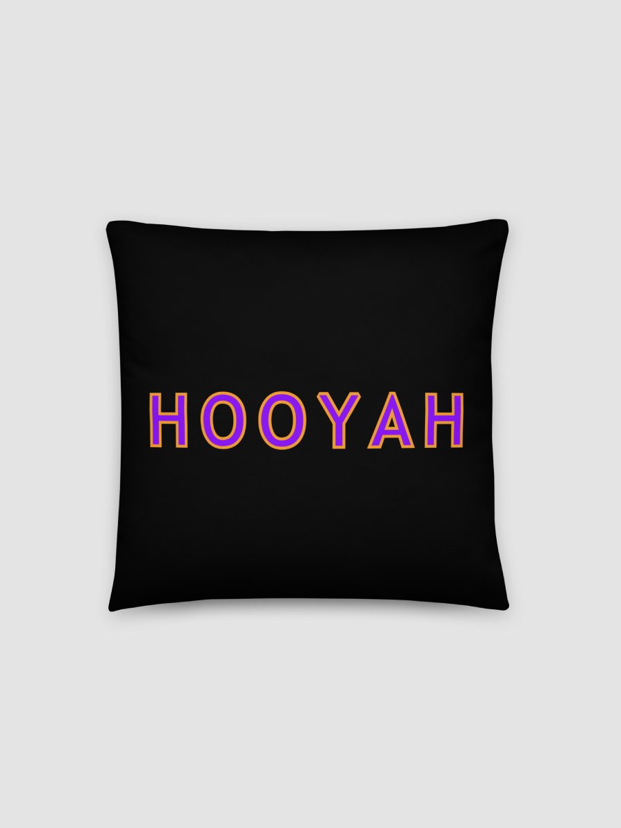 Hooyah Pillow - Black product image (1)