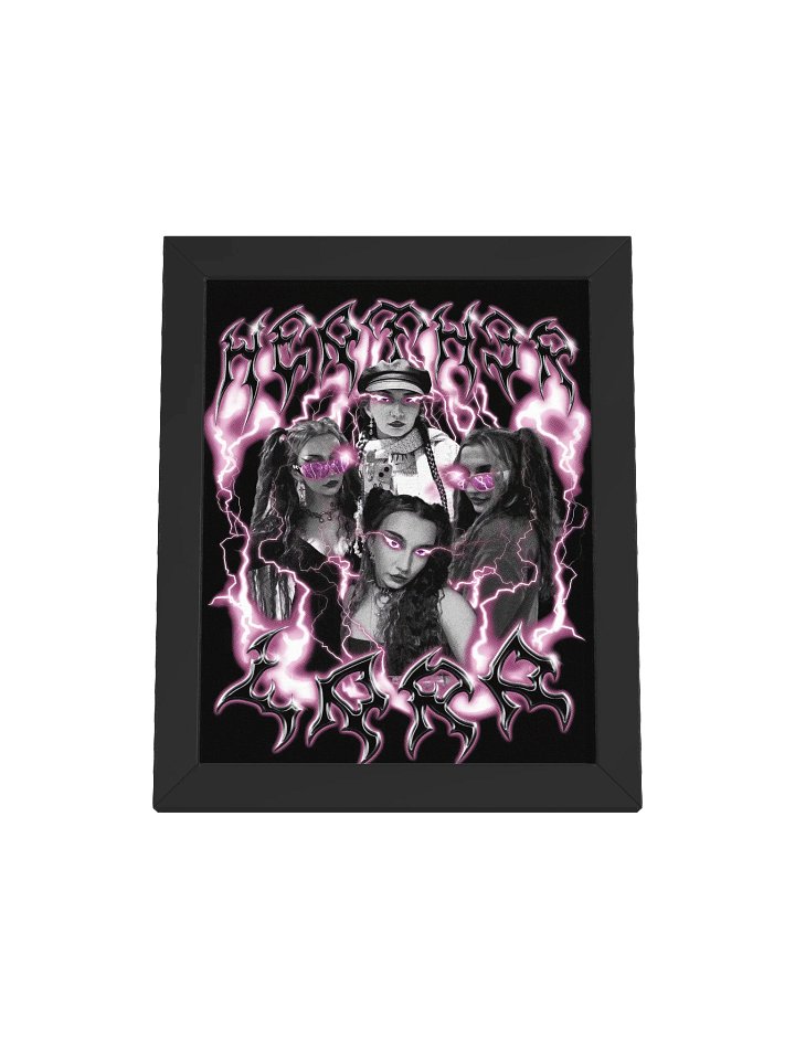 Y2K HEZZY FRAMED PRINT product image (1)