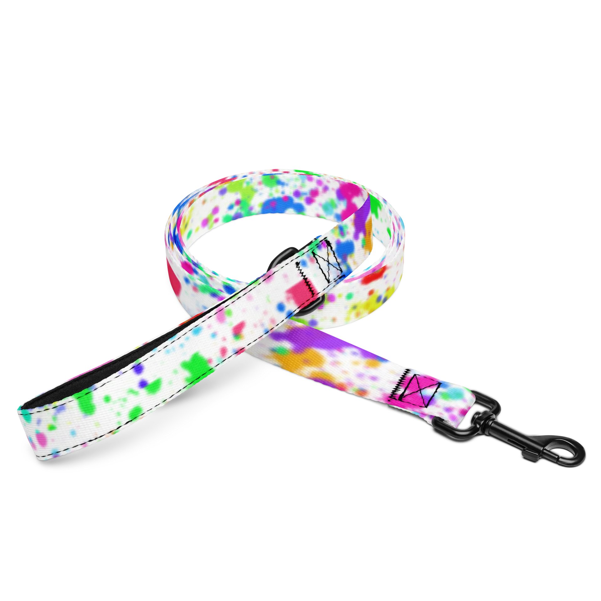 PRIDE Rainbow Splatter Pet Leash product image (1)