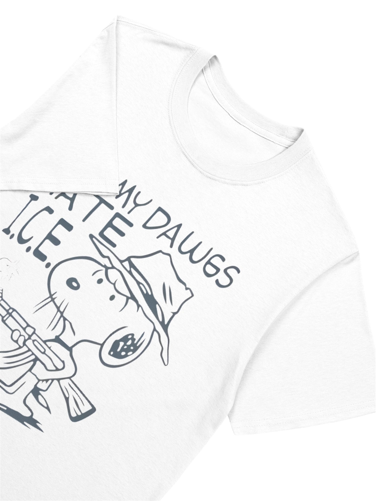 noopy All My Dawgs Hate ICE Statement Shirt – Viral Twitter Graphic Shirt With a Powerful Message product image (5)
