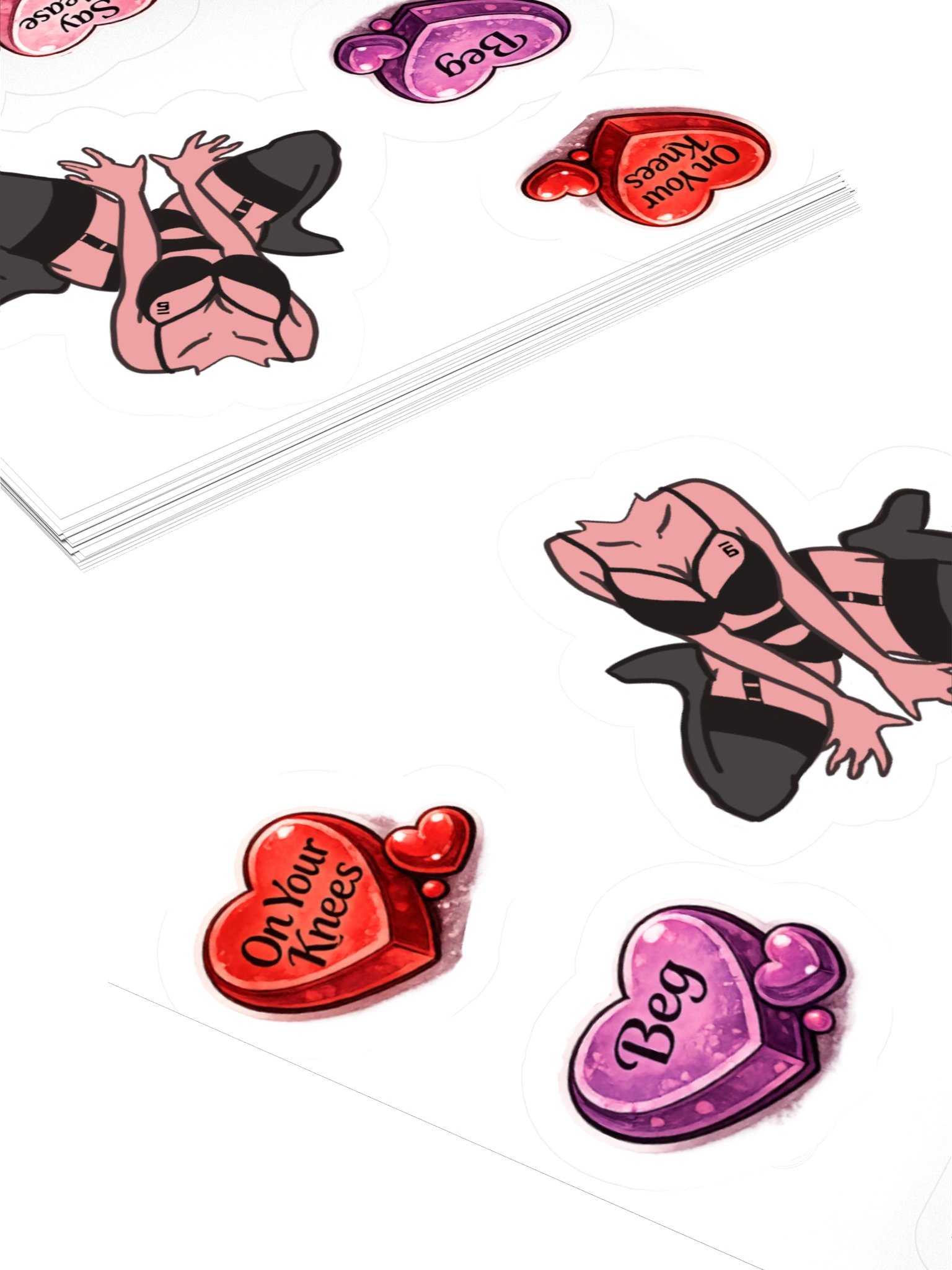 Submissive Seduction Sticker Set product image (4)