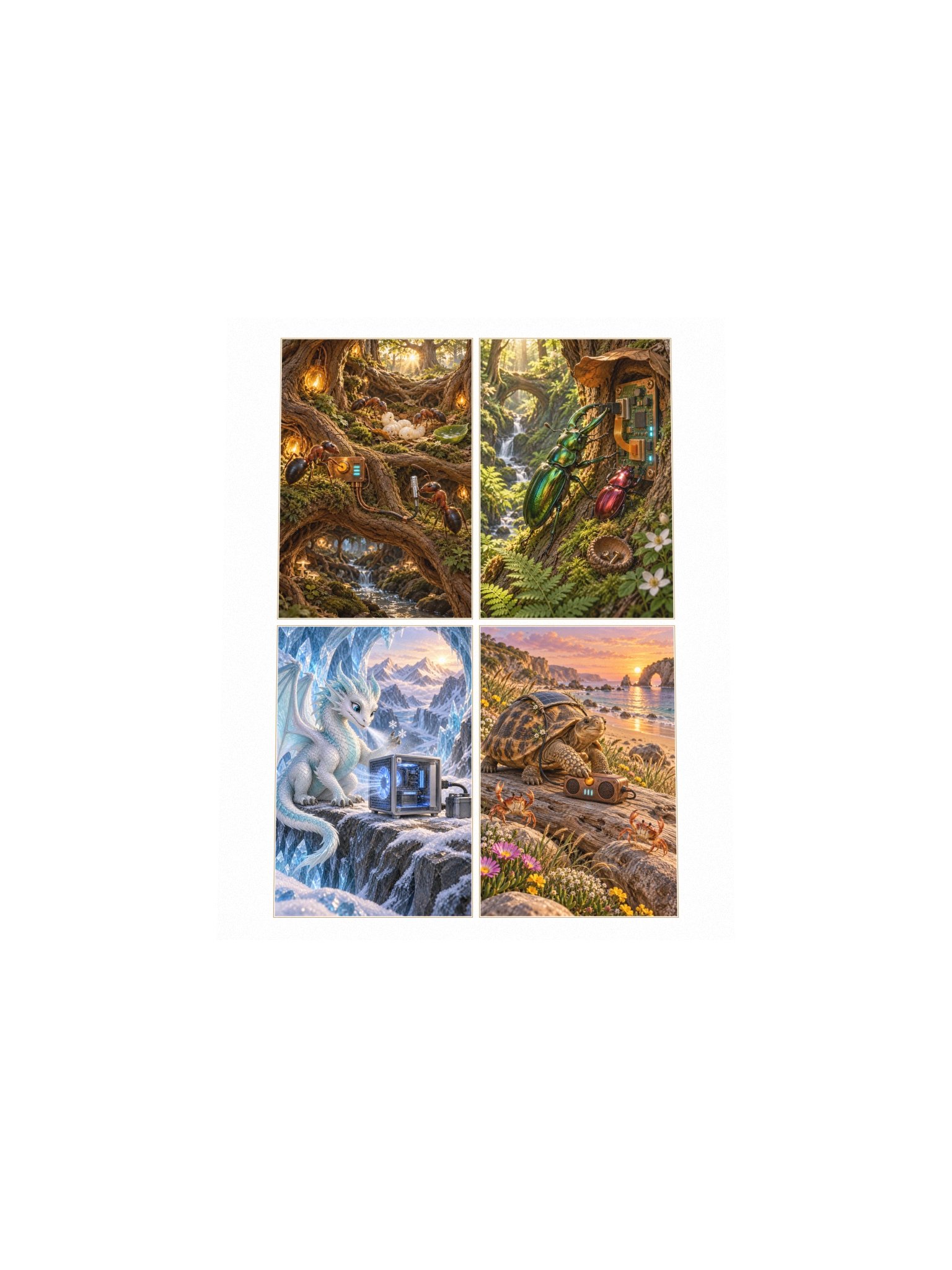 Woodland Circuit Small Art Print product image (4)