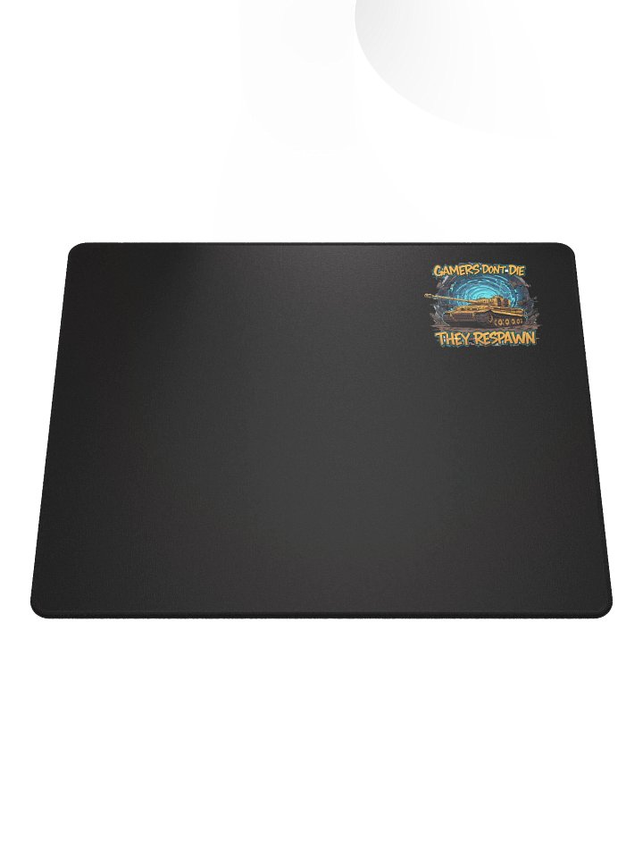 Gaming Mouse Pad Gamers don't die product image (1)