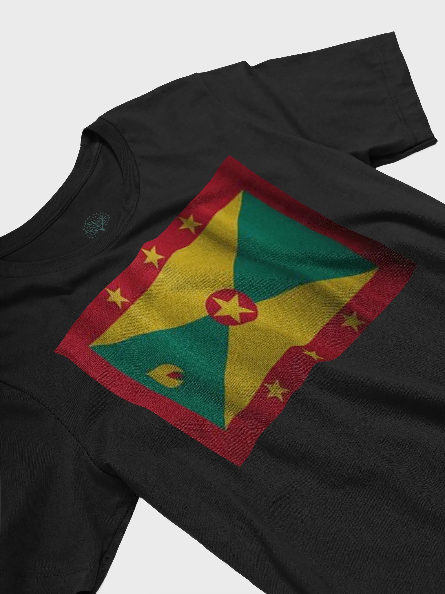 Supersoft Unisex Grenada Flag Graphic Tee - Exclusive product image (5)
