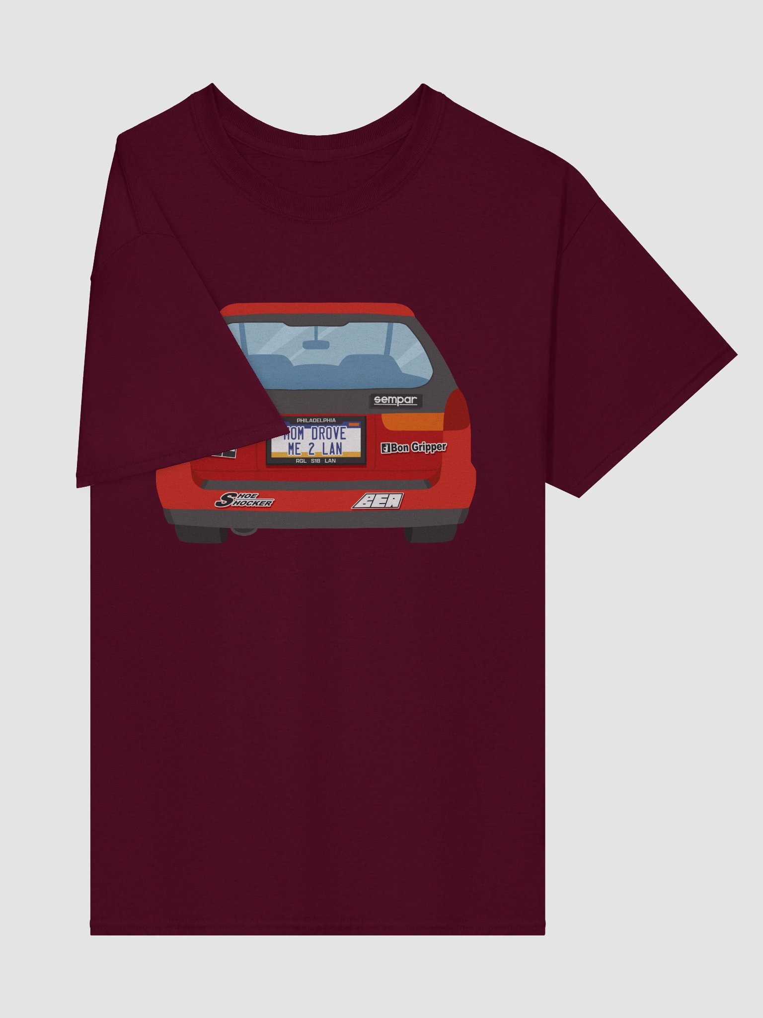Mom drove me 2 LAN shirt product image (43)