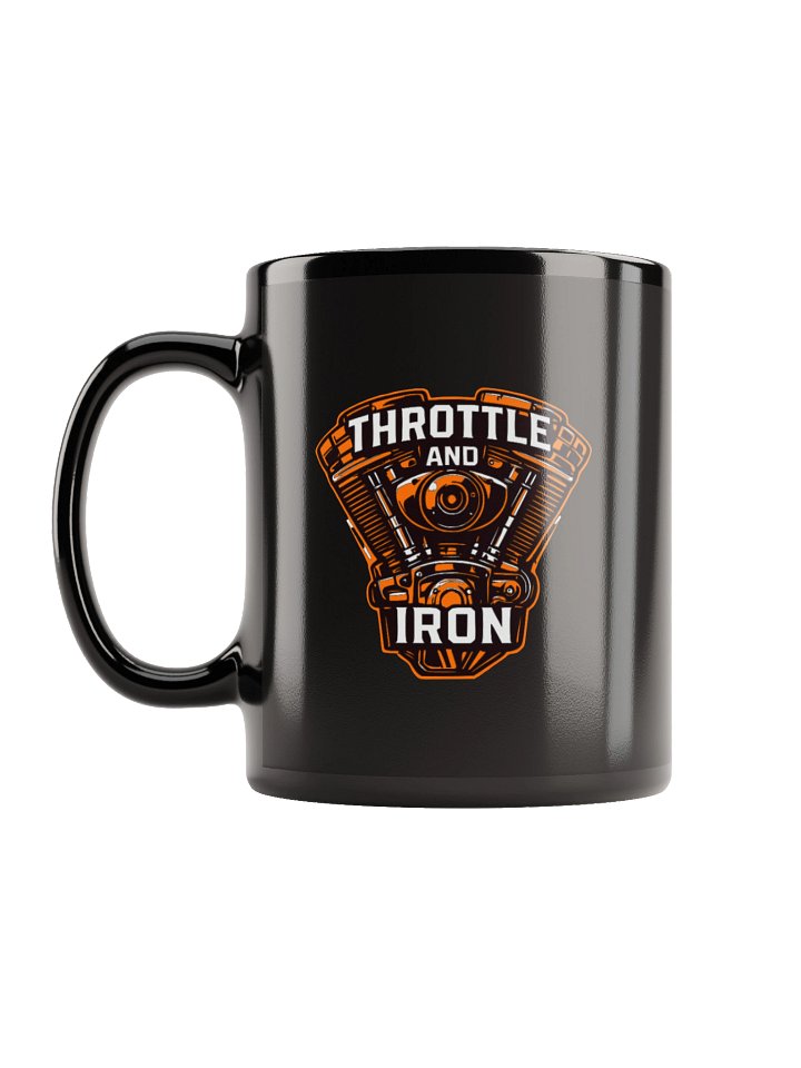 Throttle & Iron – Ride Hard. Talk Loud. Live Free. Coffee Mug product image (2)