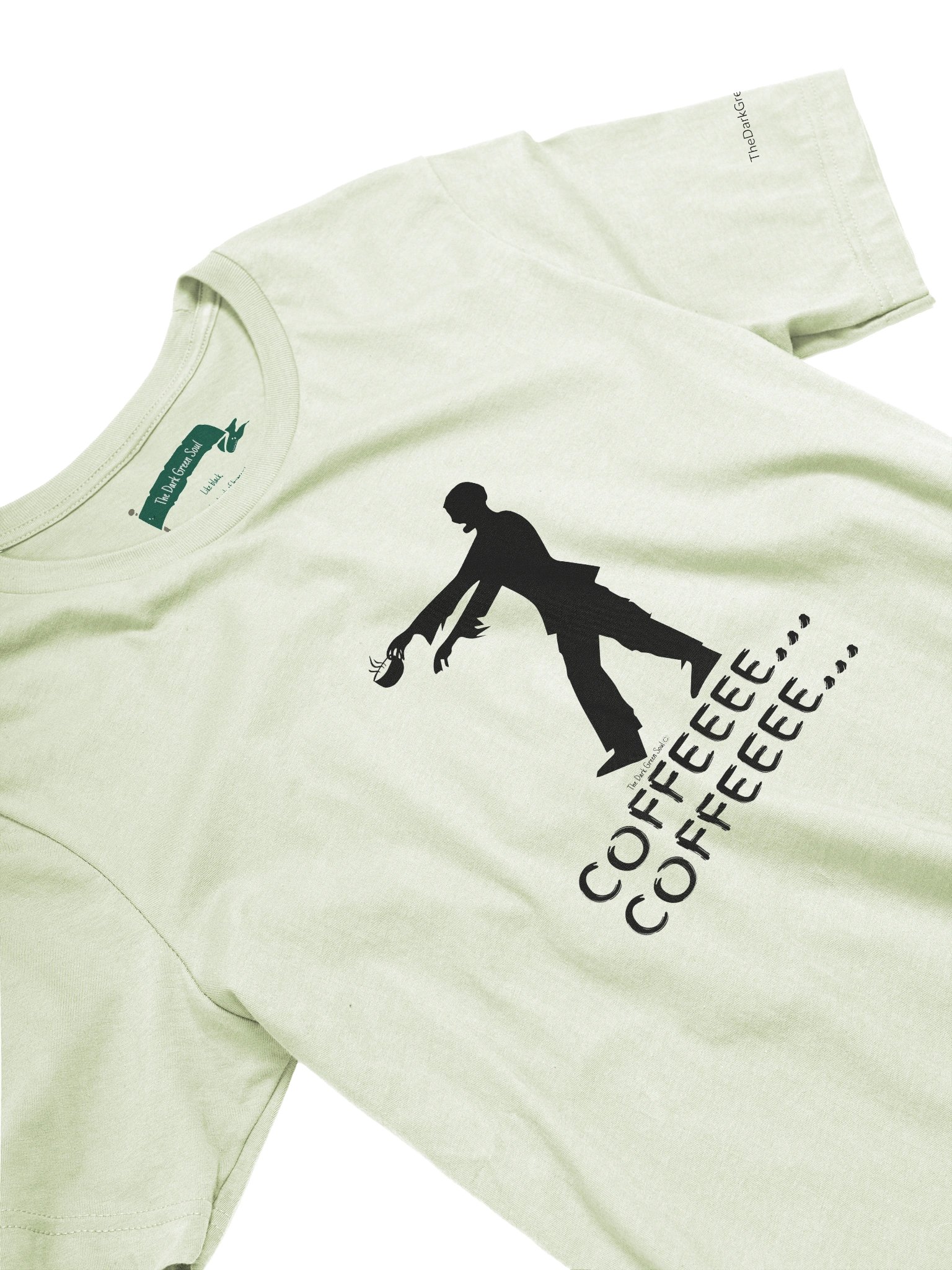 Coffee Zombie Black - Crewneck Tee product image (9)