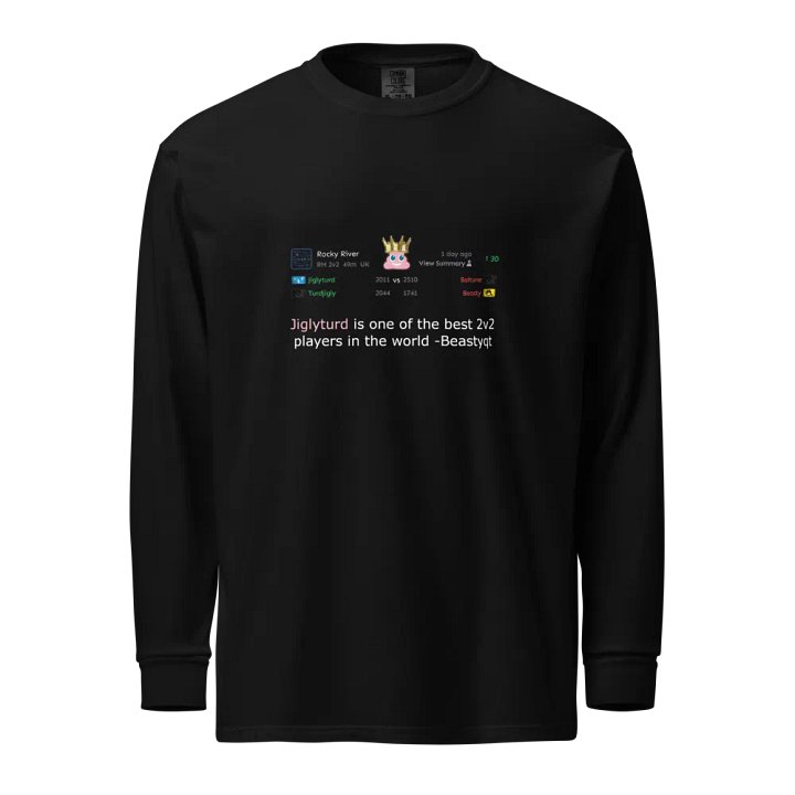 Jiglyturd Commemorative Beasty/Baltune Victory Long Sleeve Tee product image (1)