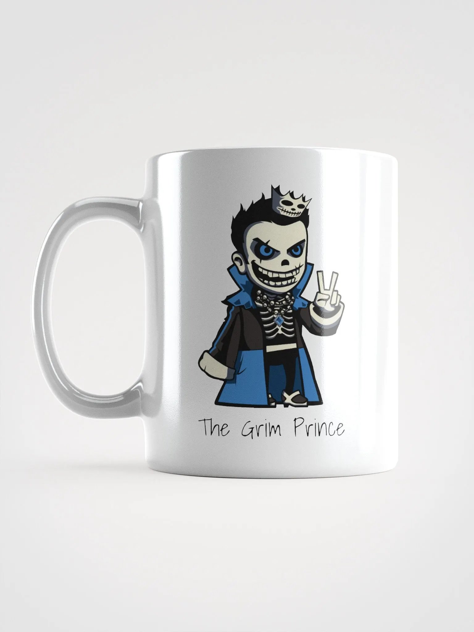 Grimmy the Grim Prince - White Ceramic Mug product image (11)