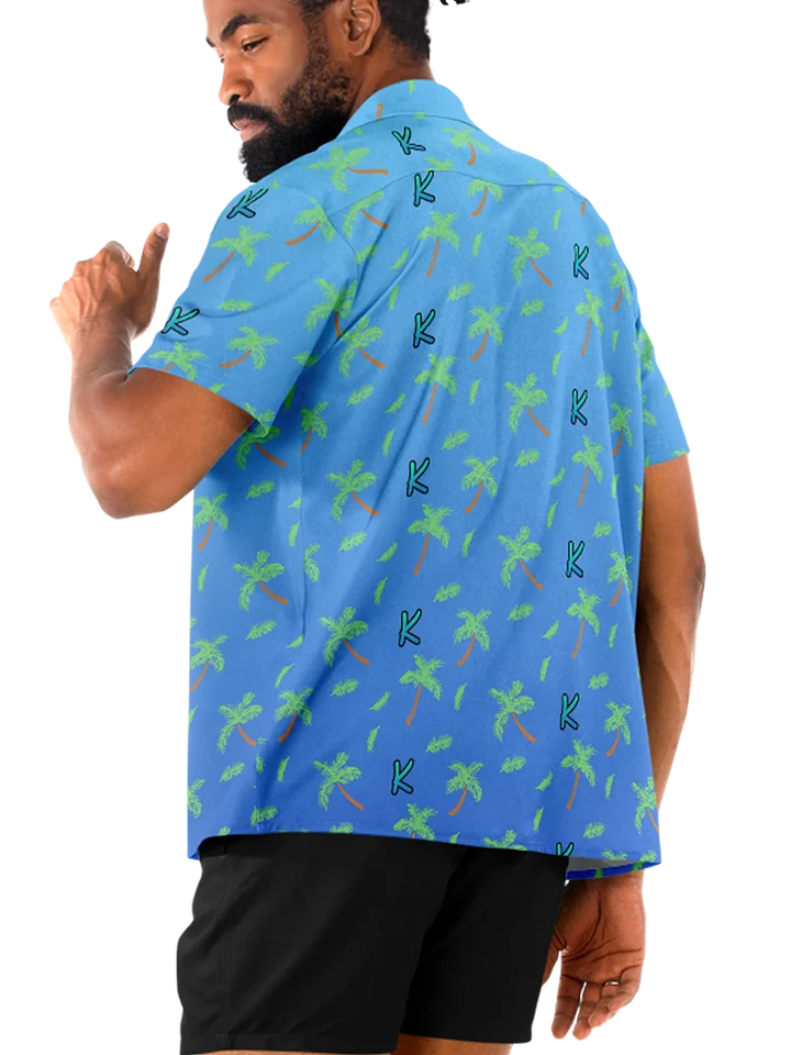 Adult Hawaiian Button Down Shirt product image (2)