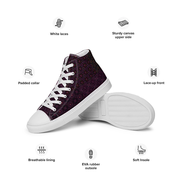 Dark Geometric Floral product image (2)