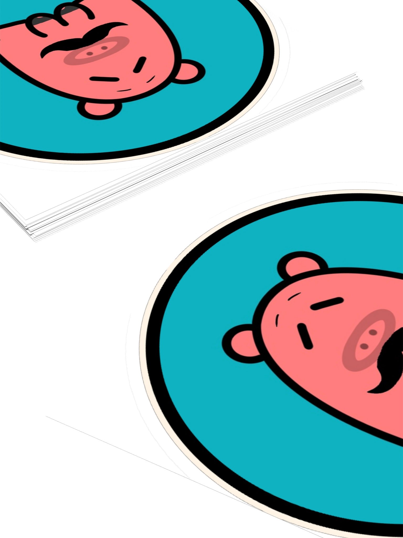 Fancy Piglet Sticker product image (15)
