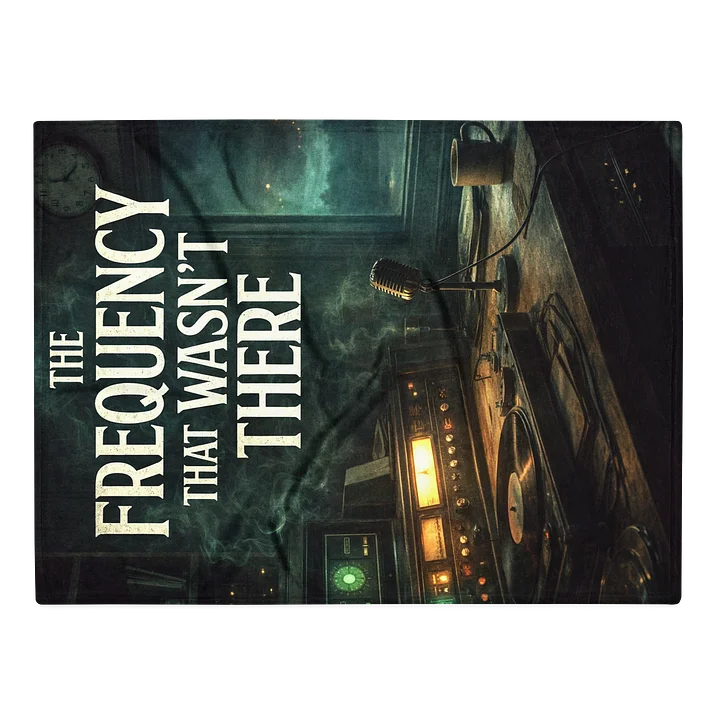 The Frequency that Wasn't there throw blanket product image (2)