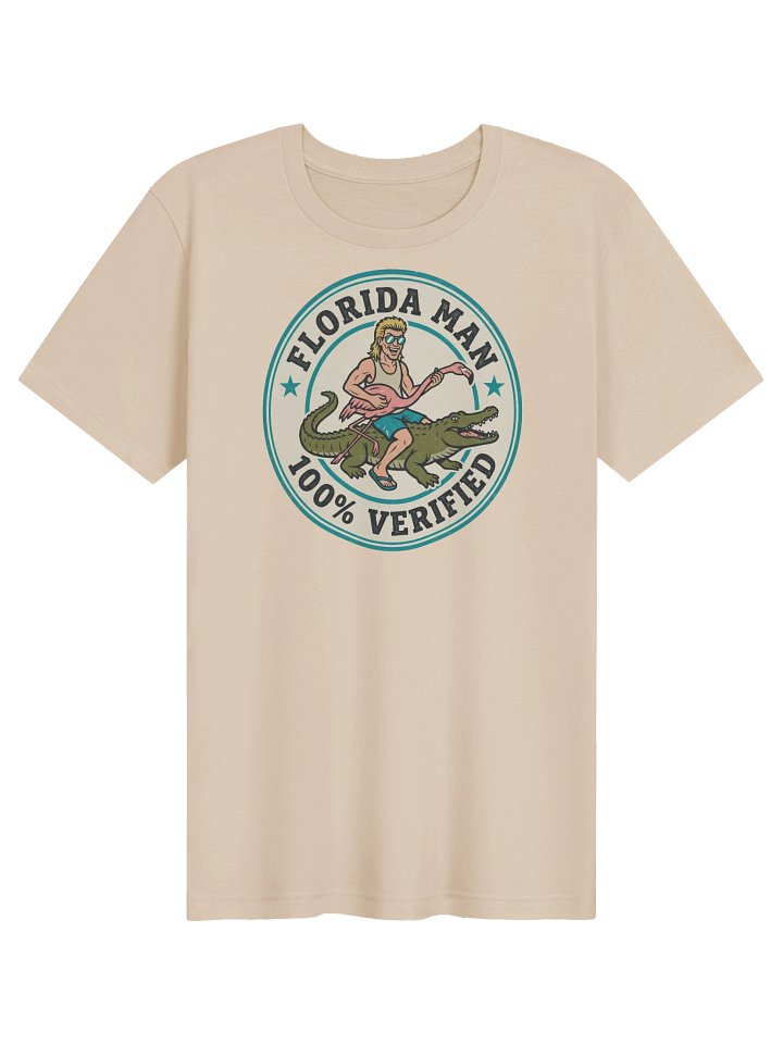Florida Man 100% Verified Tee product image (61)