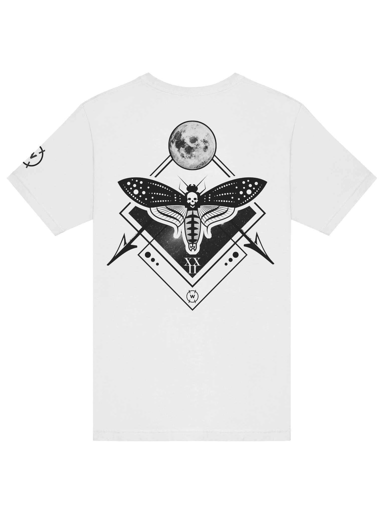 Death Moth with Moon Tee product image (6)
