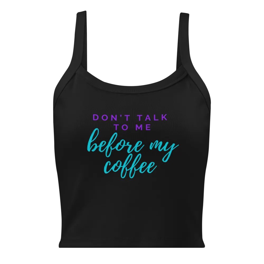 Cinnaschick Don't Talk to Me Ladies Tank Top product image (7)