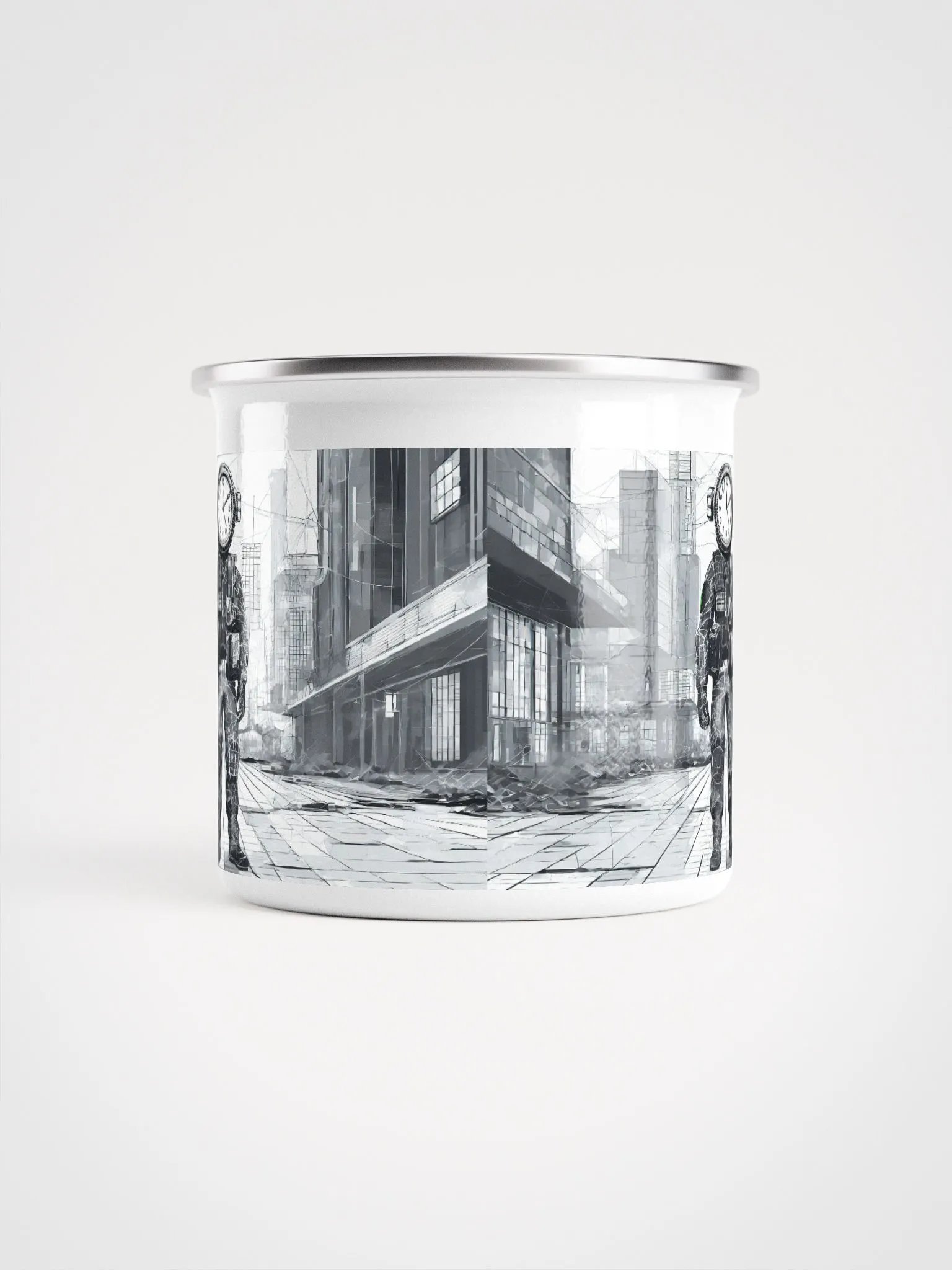 Tarkov Time: Sketch Enamel Mug product image (2)