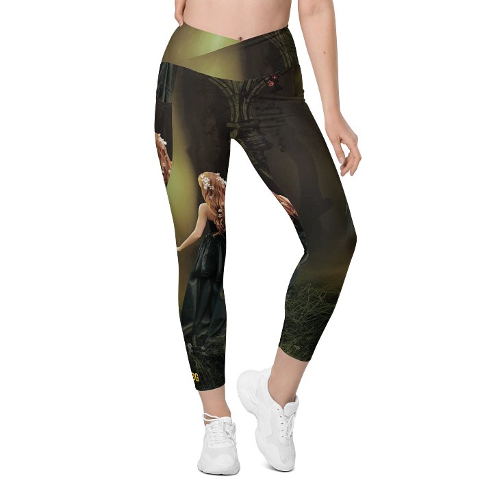 'Elven Stories - Blinded By The Light' Crossover Leggings with Pockets product image (1)
