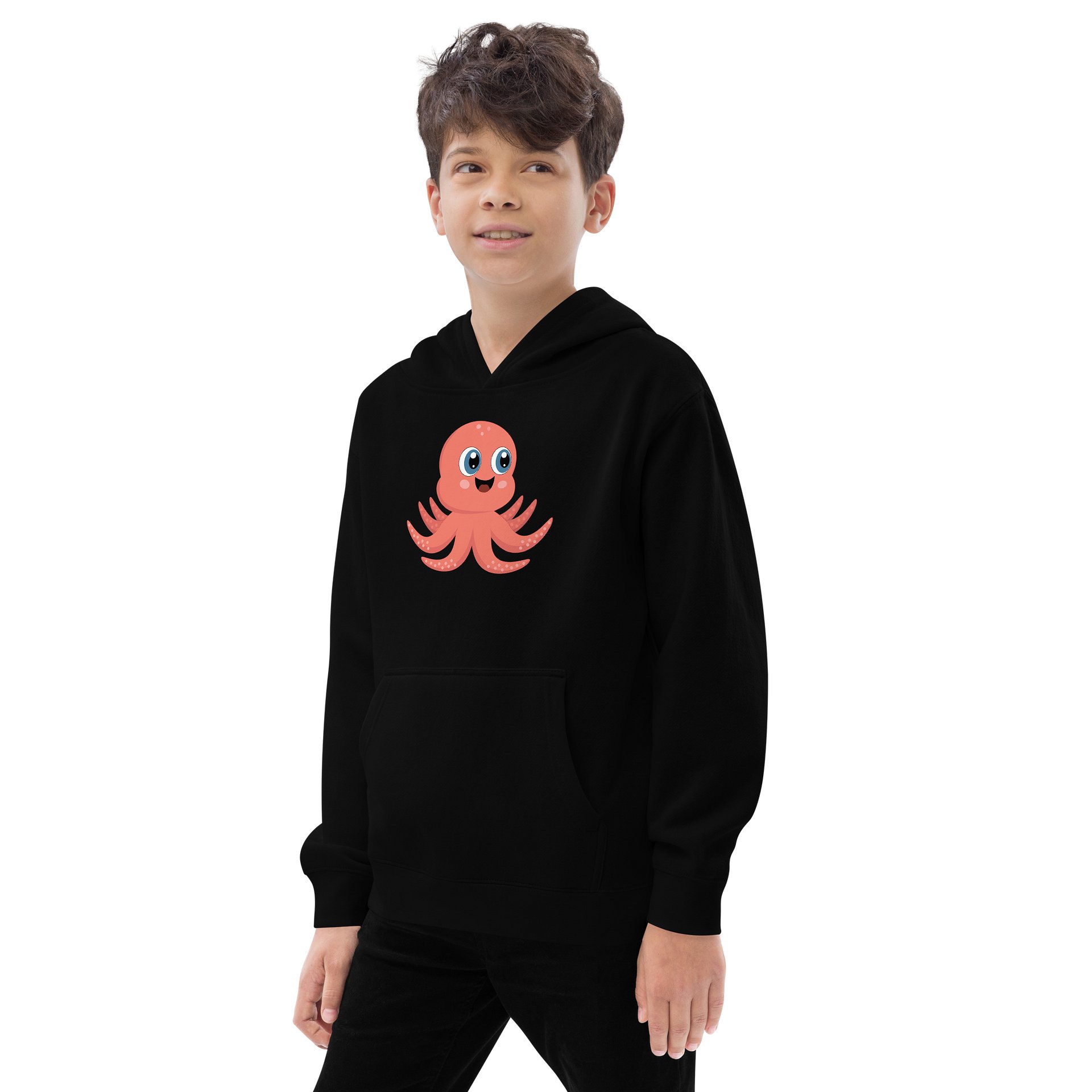 Sea Friends Octopus Fleece Pullover product image (5)
