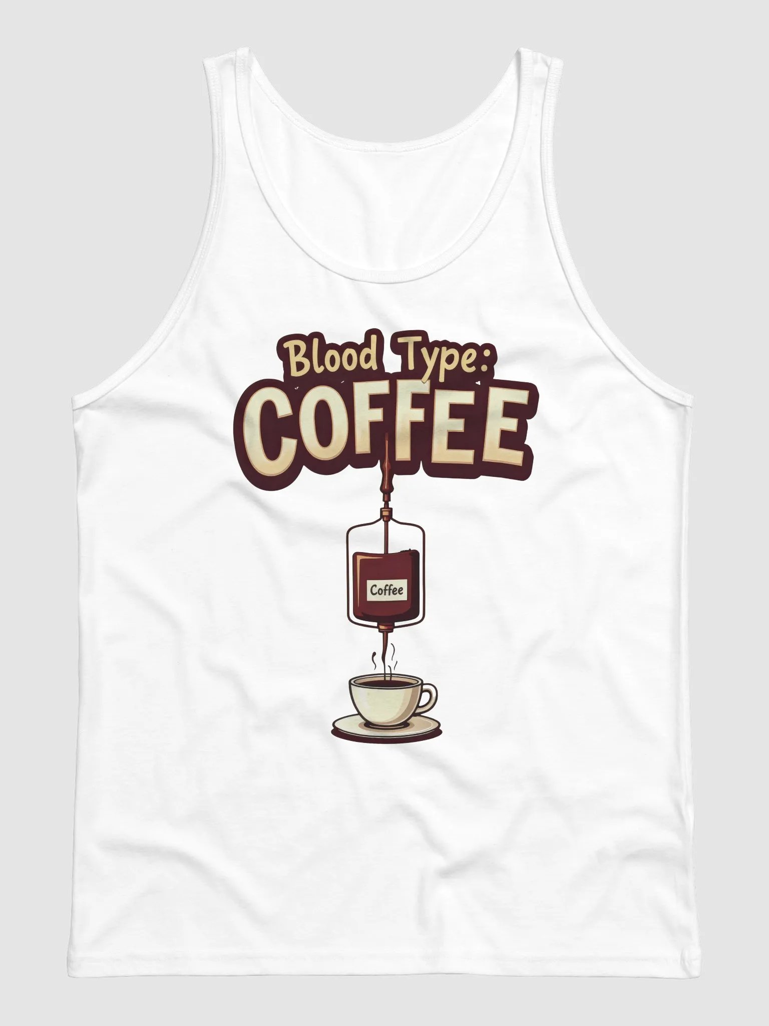 Coffee IV Drip Jersey Tank product image (1)