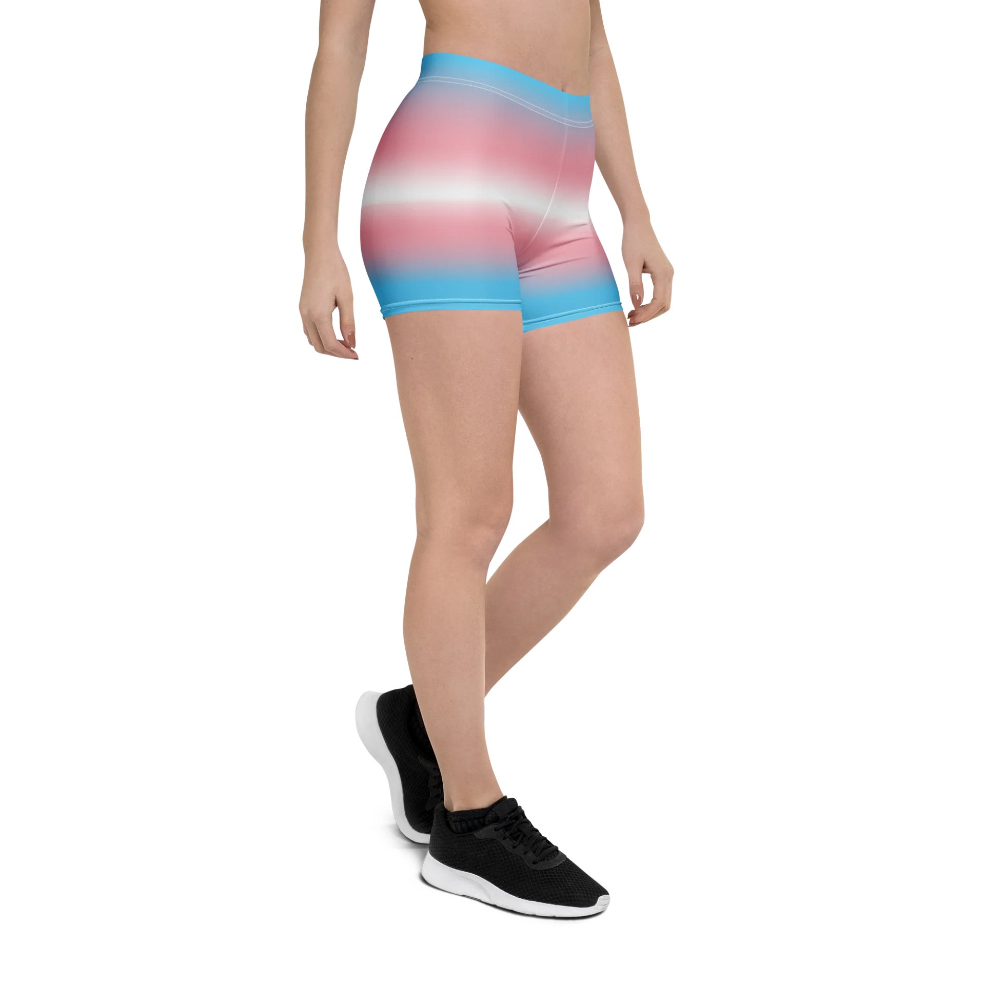 Trans Pride Gradient Bike Shorts product image (6)