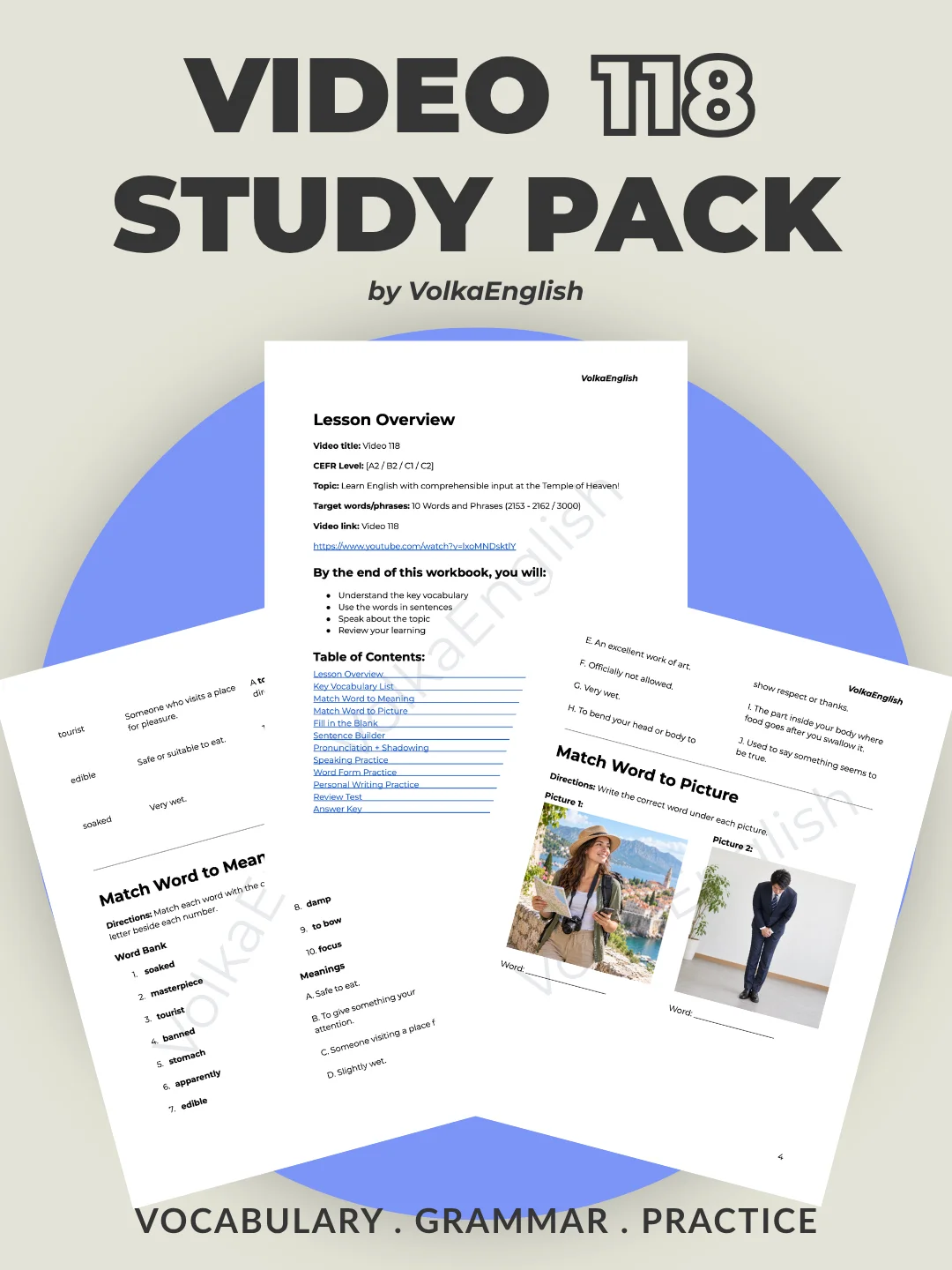 Video 118 Study Pack product image (1)
