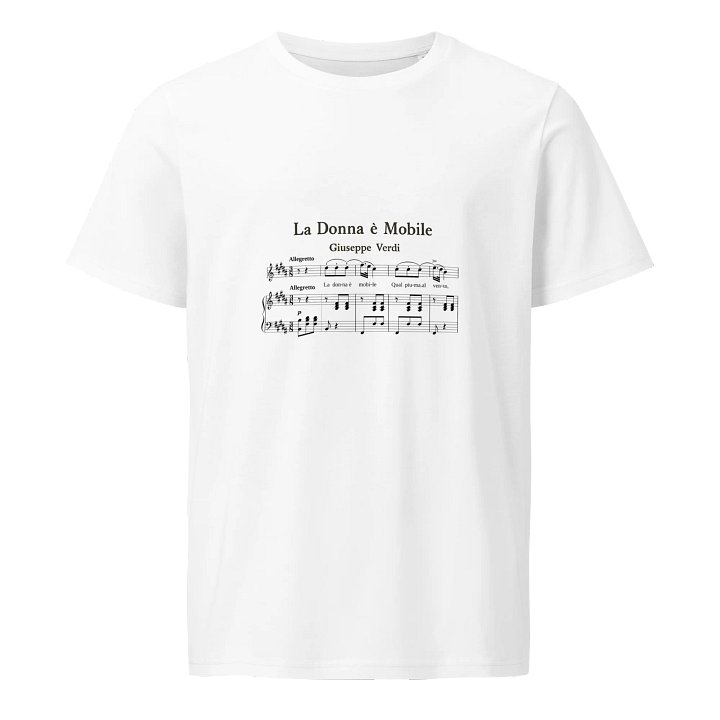 La Donna e Mobile Organic T-Shirt product image (13)