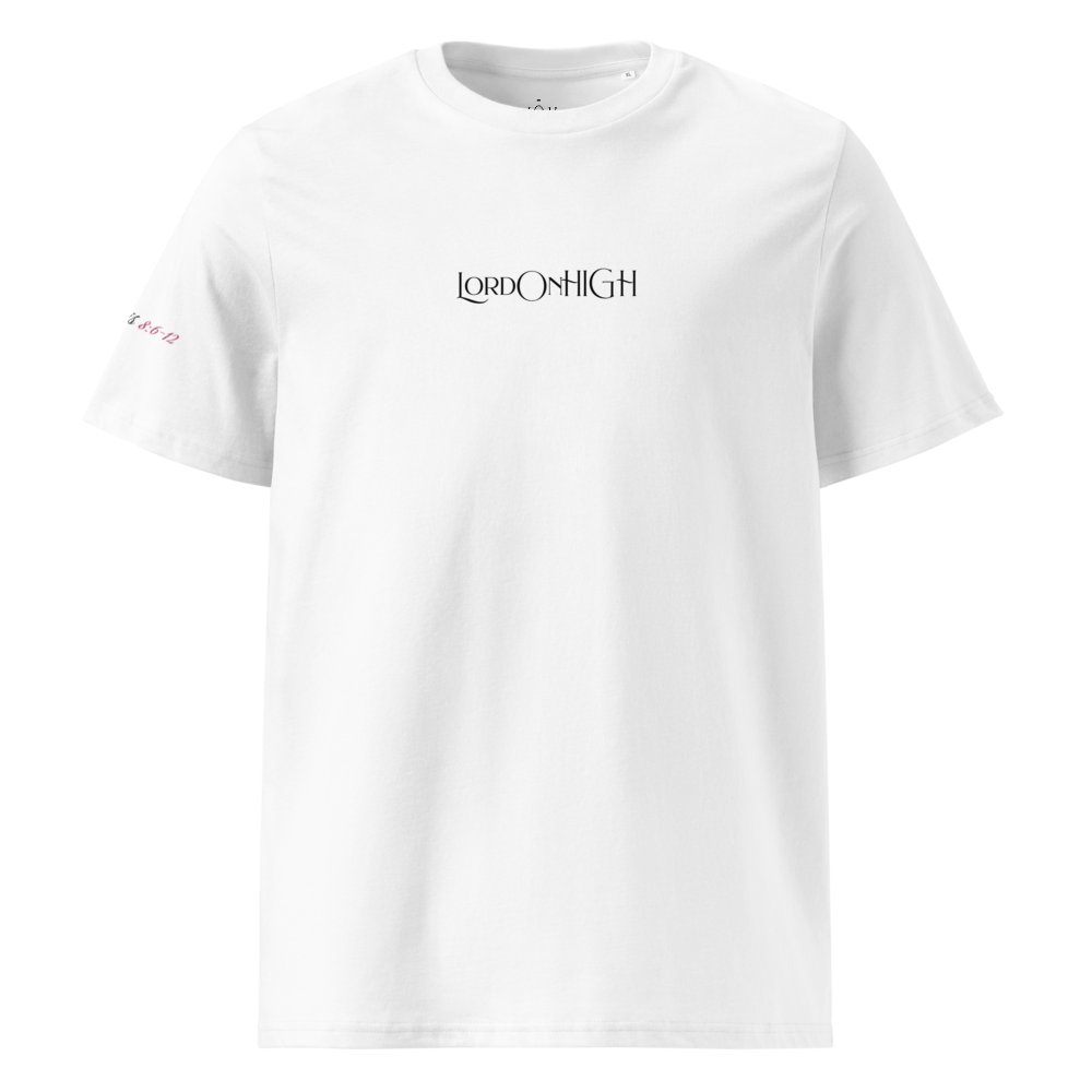 The Lord On HIGH | NEW CHAPTER | UNISEX Tee | Black & Pink product image (3)