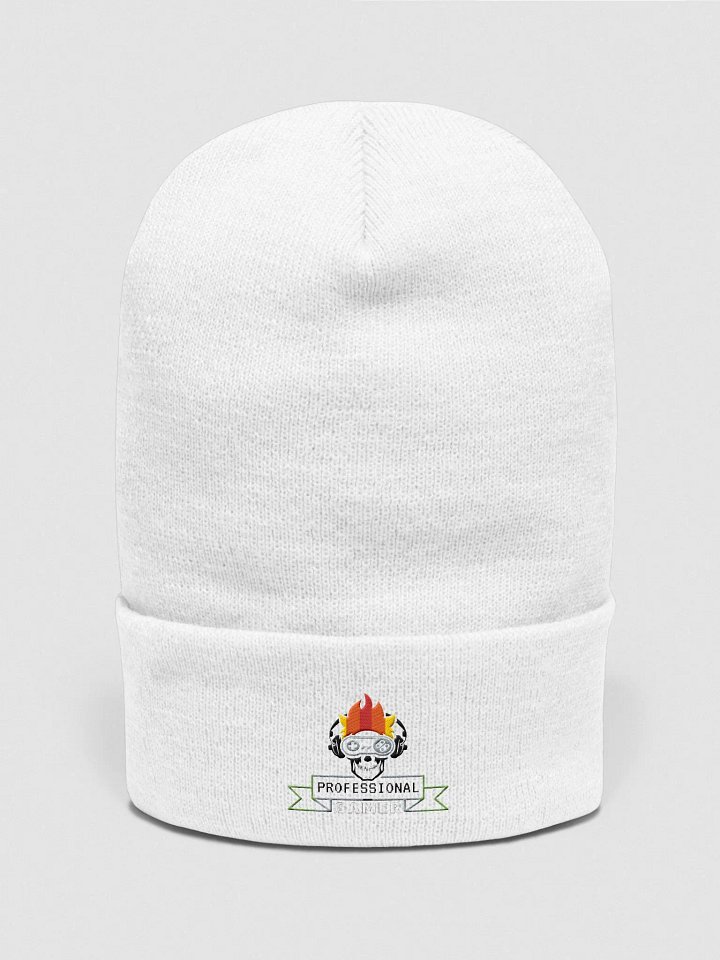 Professional Gamer Flame Mixtape Barrier Beanie product image (1)