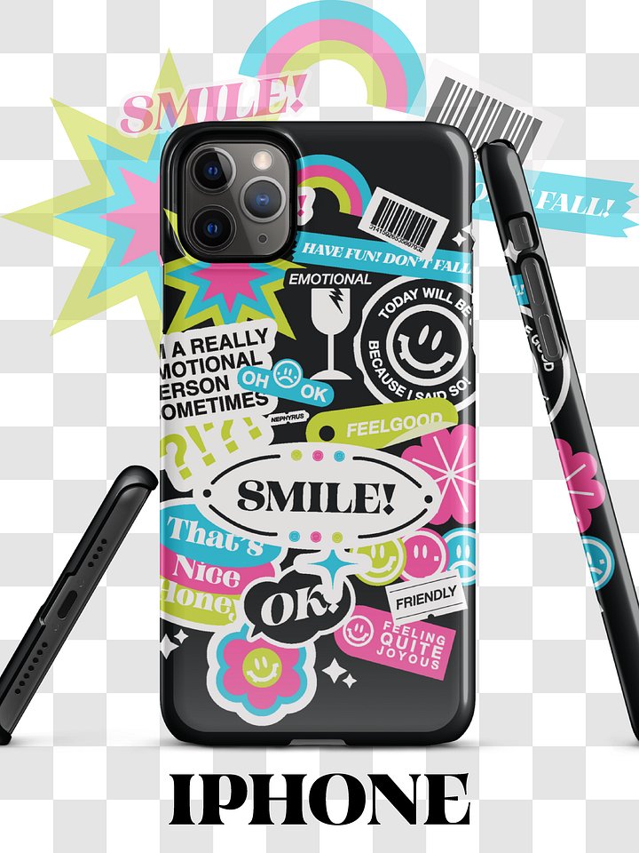 STICKERBOMB iPhone Case product image (23)