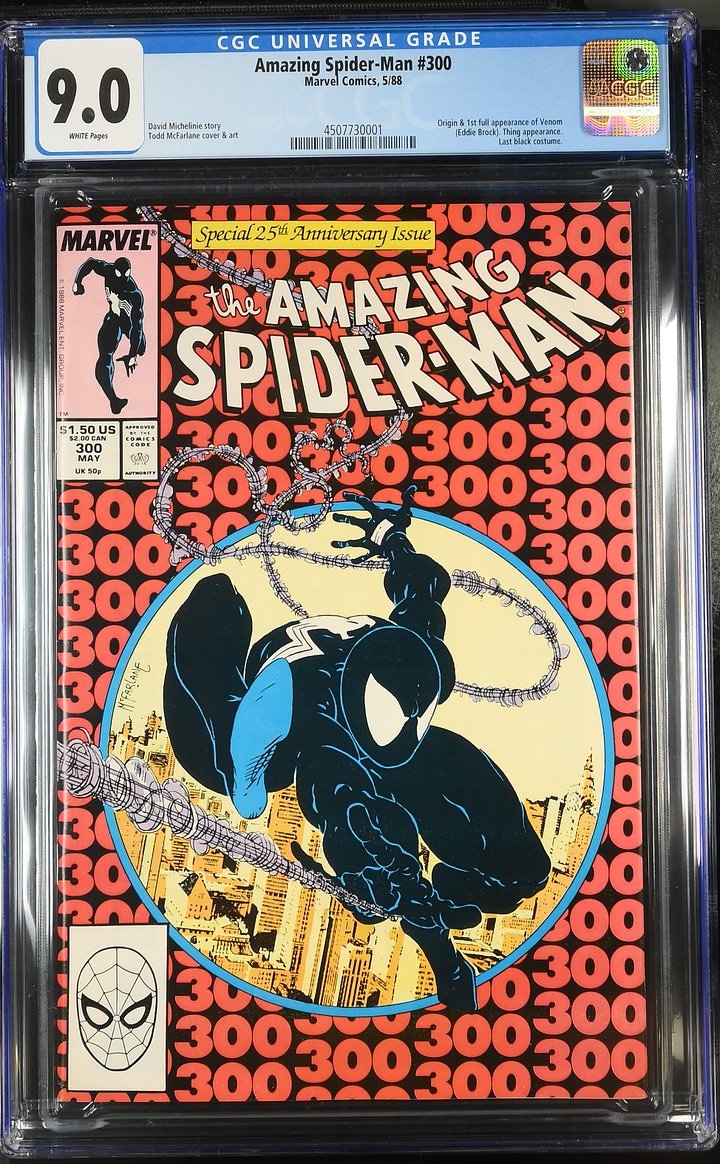 Amazing Spider-Man #300 (1988) – CGC 9.0 White Pages | Origin & First Appearance of Venom product image (1)