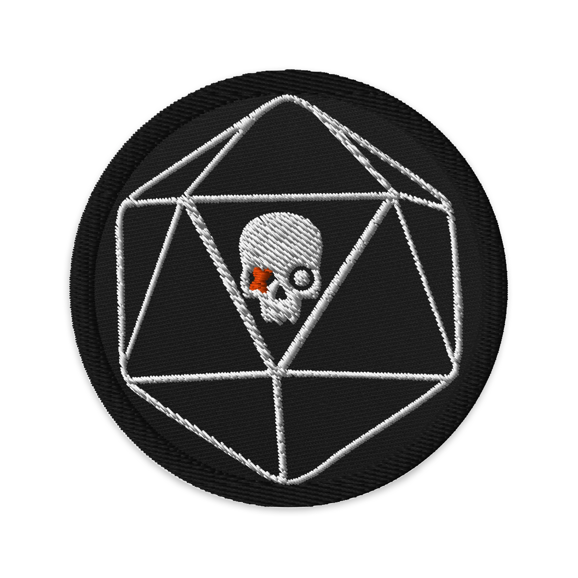 DeathSave embroidered Patch product image (1)