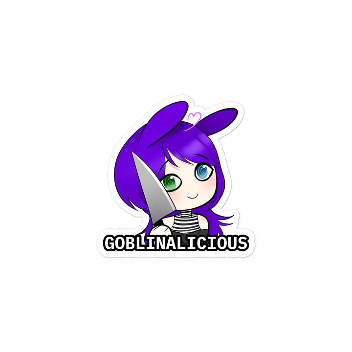 🤩 Kawaii Knife Sticker (Giveaway Edition) product image (1)