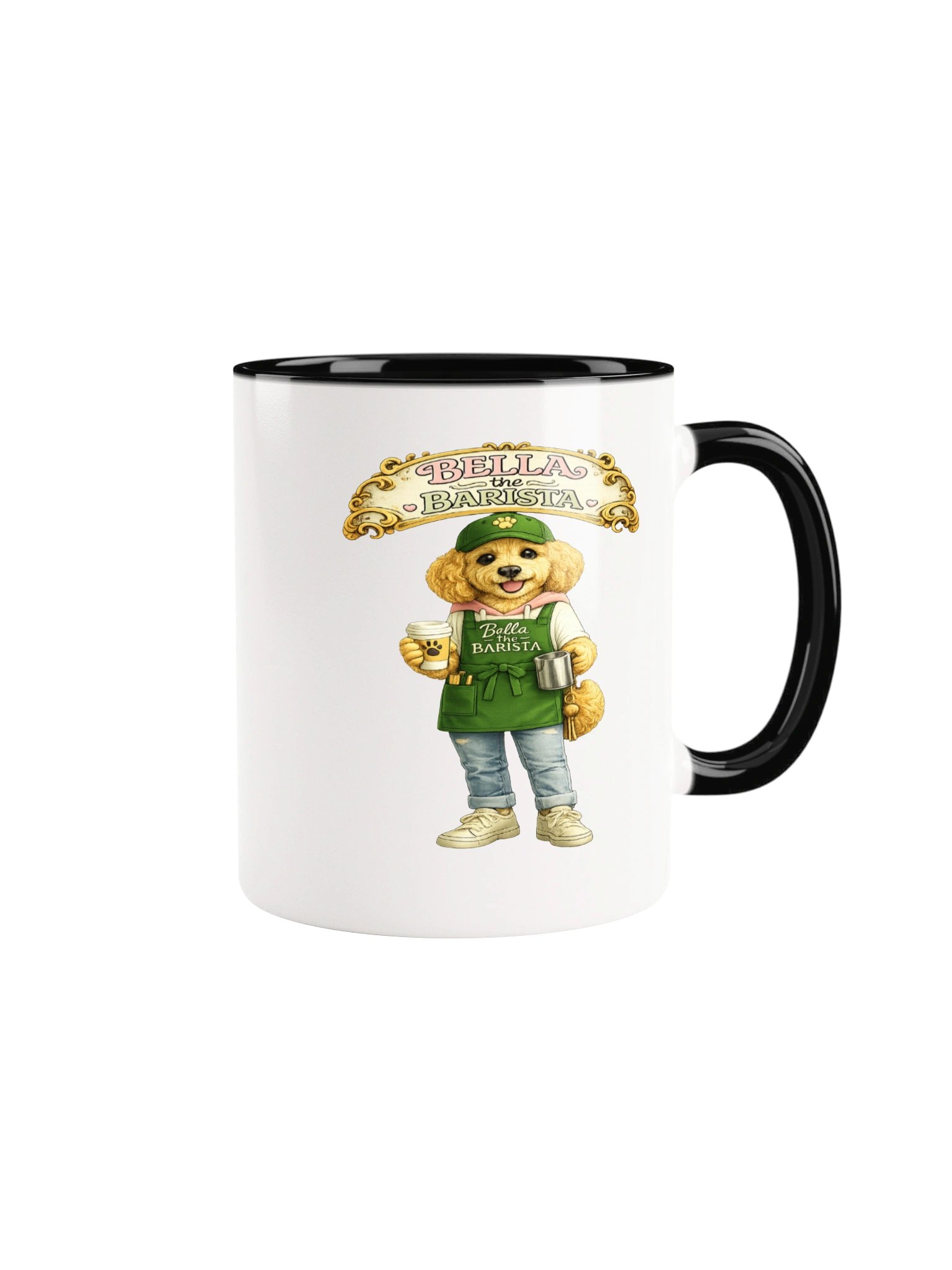 Bella the Barista Dog Mug product image (4)