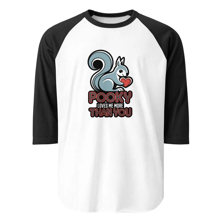 Pooky's Love Declaration Raglan Tee product image (1)