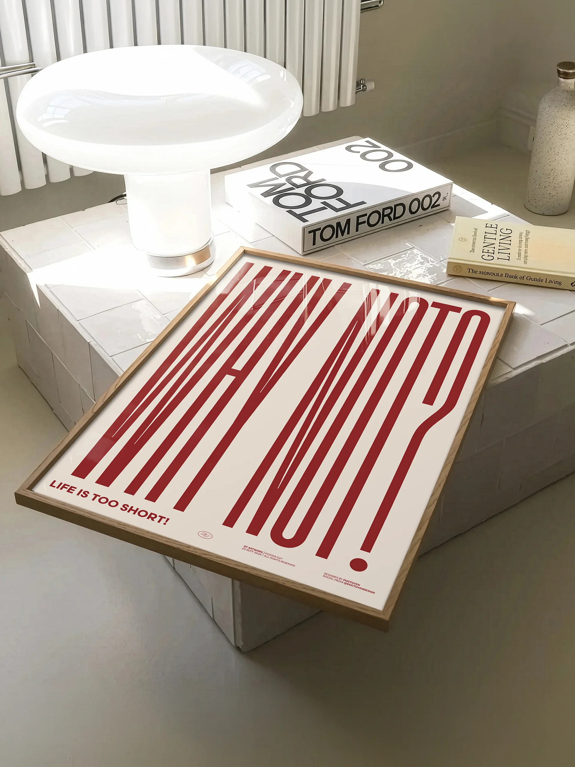 "WHY NOT" Framed Poster product image (8)