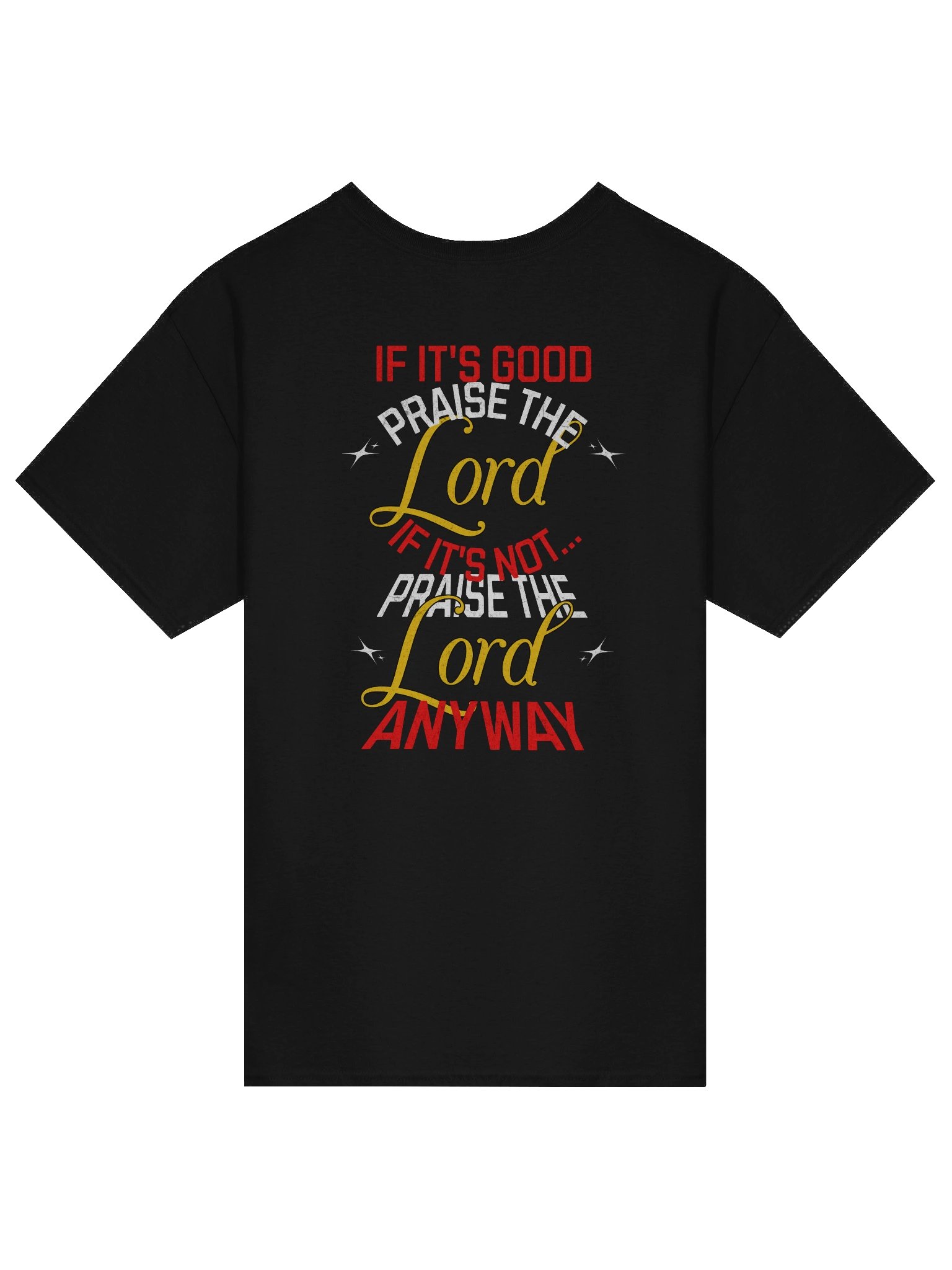 YHWH Heavyweight Tee - "Praise the Lord" product image (1)