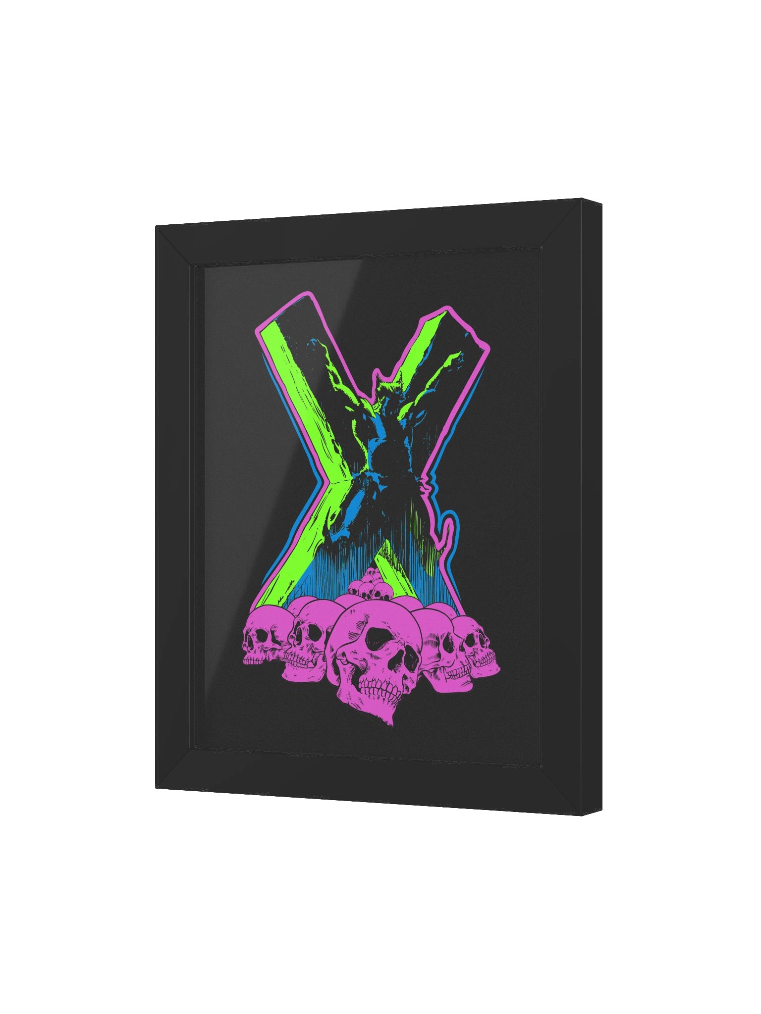 X Skulls Framed Poster product image (3)