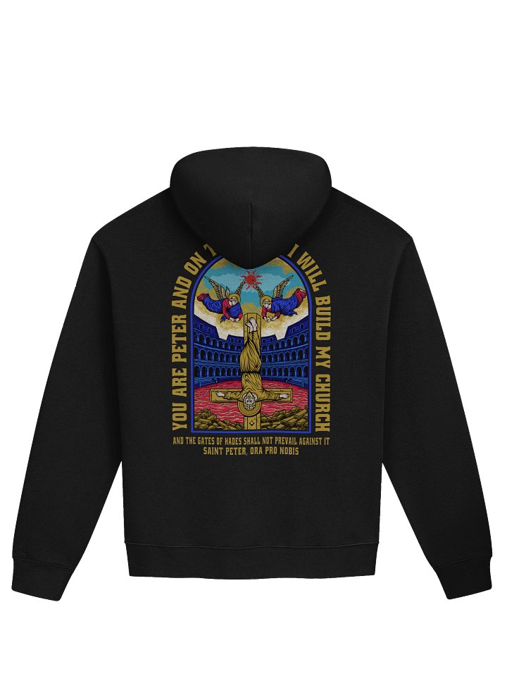 Saint Peter's Cross Oversized Hoodie product image (2)