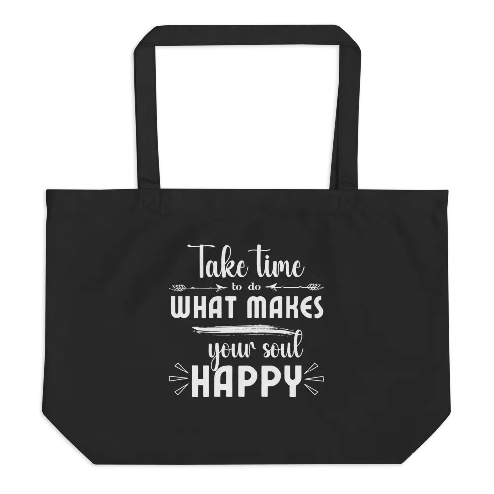Happy Soul Organic Eco-Friendly Tote Bag product image (2)